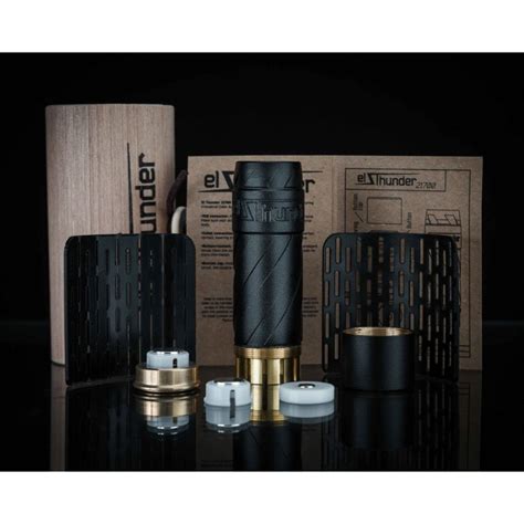 box electro meca|El Thunder 21700 MechMod Edition Black by Viva La Cloud.